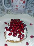 Tostada de granadas