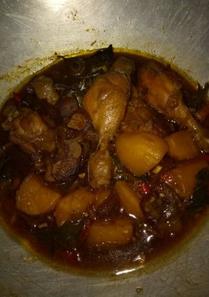 Foto resep Ayam kecap campur kentang
