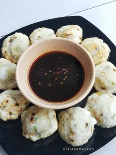 Foto resep Cireng Salju Bumbu Rujak