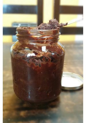 Una foto de Nutella saludable