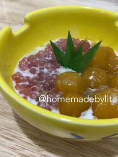 Foto resep Kolak biji salak labu kuning dan mutiara mudah #homemadebylita