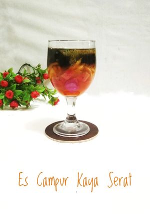 Foto resep Es Campur Kaya Serat