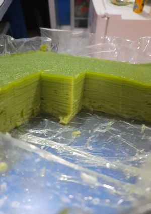 Foto resep Lapis india sari pandan