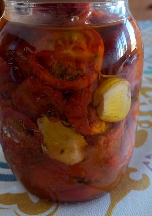 Una foto de Conserva de tomates cherry