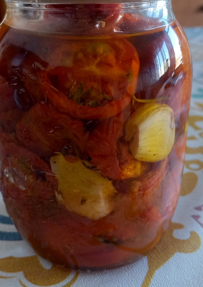 Una foto de Conserva de tomates cherry