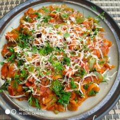 A picture of Masala Roti Upma.