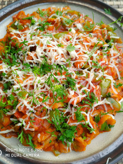 A picture of Masala Roti Upma.