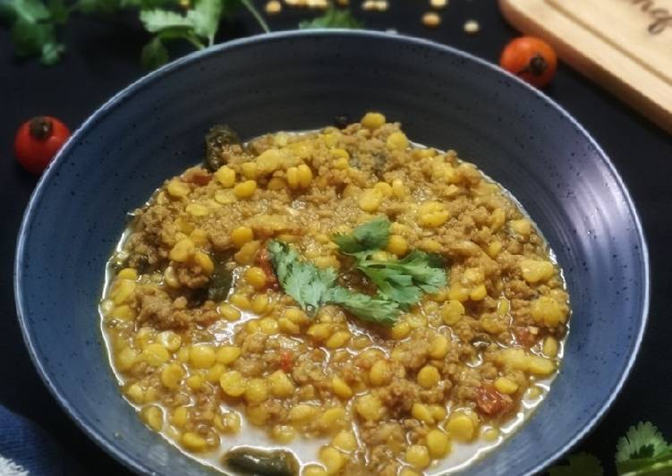 Simple Way to Prepare Award-winning Qeema Daal