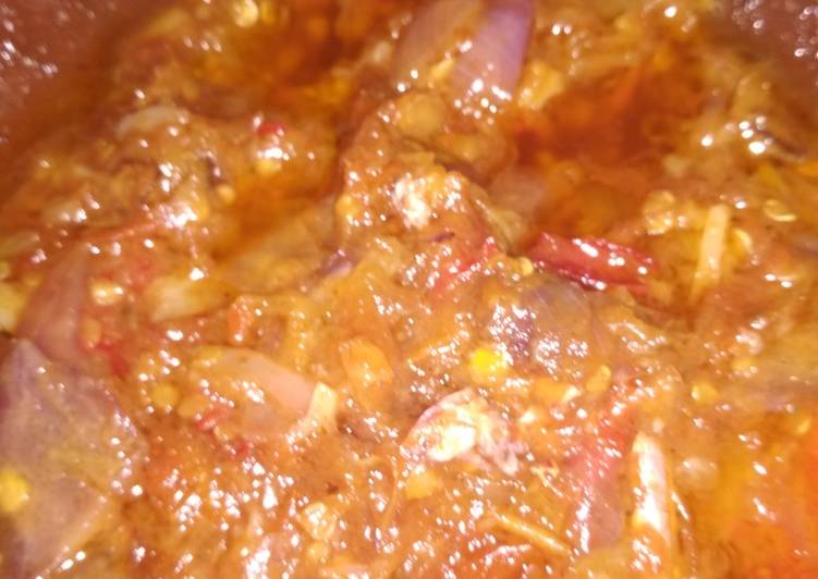 Resep 👍29.Sambal Korek Mantab yang Enak