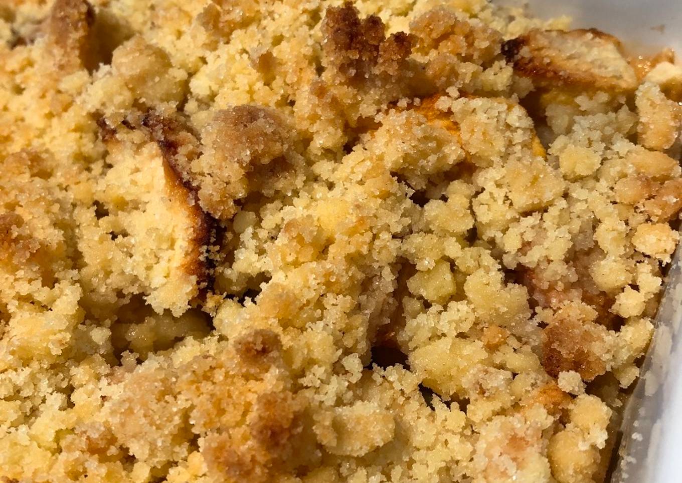Crumble aux pommes