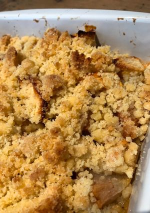 Une photo de Crumble aux pommes