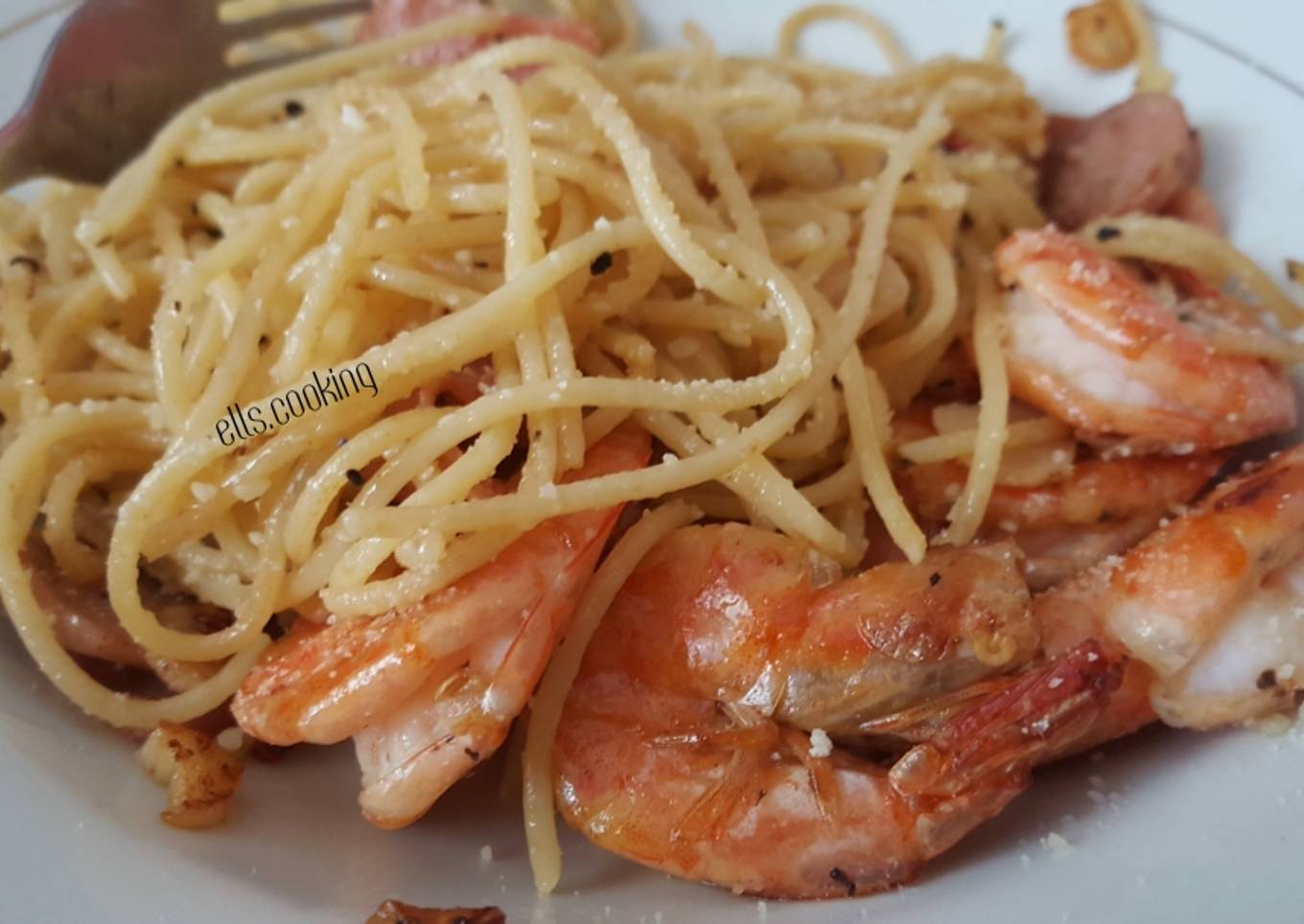 Spaghetti Aglio Olio (gampang)