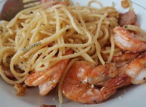 Foto resep Spaghetti Aglio Olio (gampang)