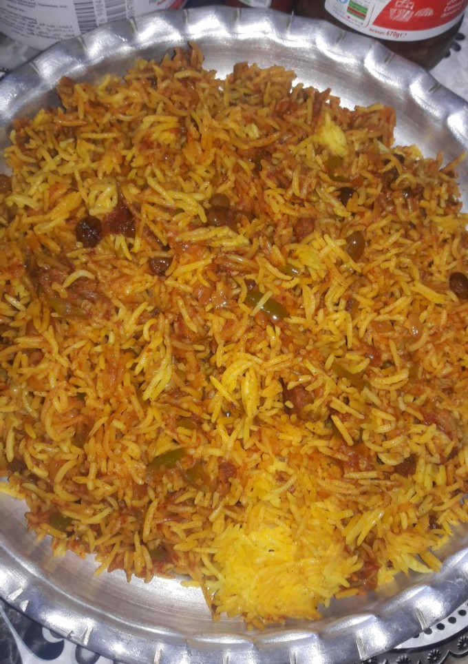 عکسی از دستور مچبوس گوشت عربی 😋😋❤