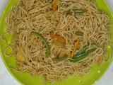 Spaghetti stirfry