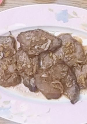 صورة لوصفة شرحات اللحم مع الثوم والليمون