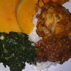 A picture of Simple quick spinach.
