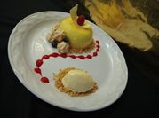 Una foto de que acompañar con helado de vainilla
