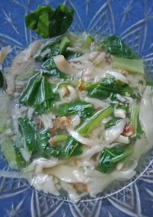 Foto resep Jamur Cah Sawi Ijo