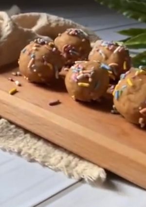 صورة لوصفة كرات محشيه بالشوكولاته