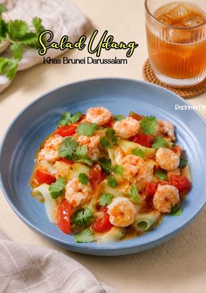Foto resep Salad Udang Khas Brunei Darussalam