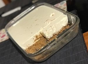 Una foto de Lemon Pie sin azúcar fácil, rápido y muy rico (postre para diabéticos)