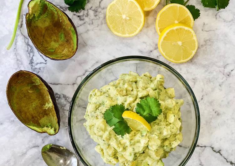 Steps to Cook Tasty Avocado Egg Salad