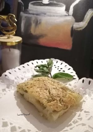 صورة لوصفة كيكة مالحة 🥮😋