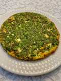 Tortilla de cilantro y champiñón silvestre