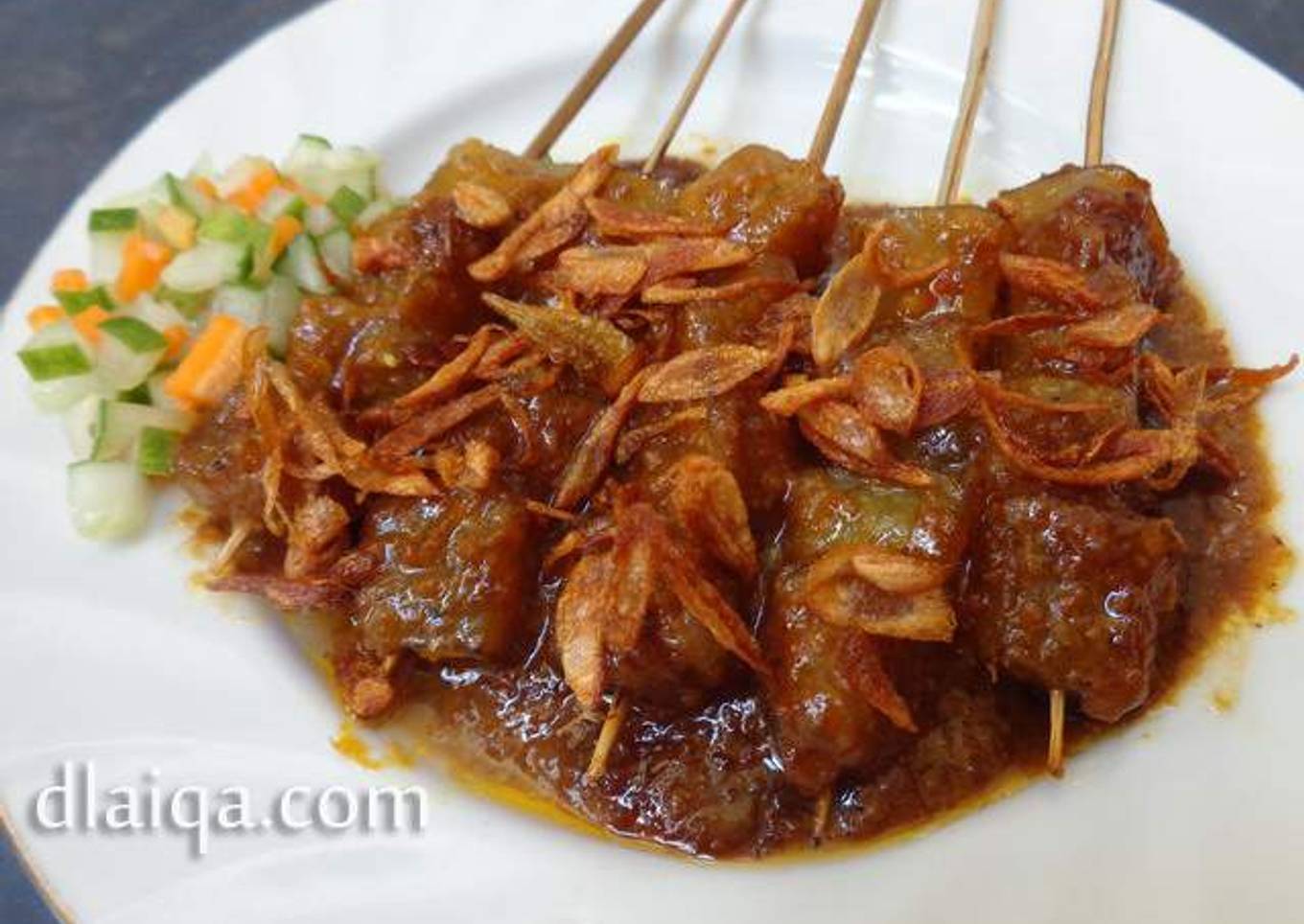 Sate Kikil Bumbu Kacang