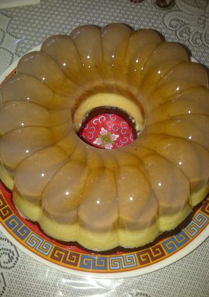 Foto resep Puding mari regal 3 lapis