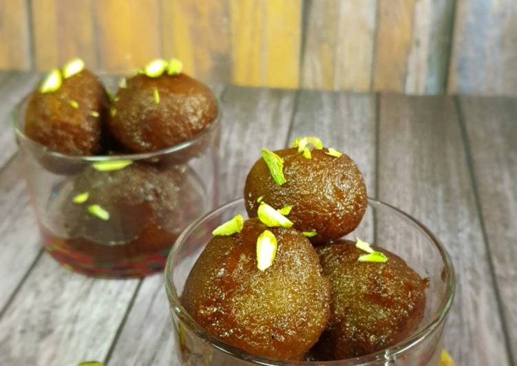 Step-by-Step Guide to Make Super Quick Homemade Wholewheat instant gulab jamun