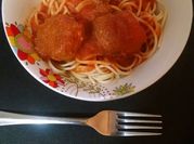 Una foto de spaghetti de arroz