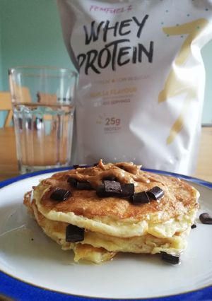 Una foto de Tortitas proteicas