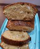 Budín de ananá y castañas low carb