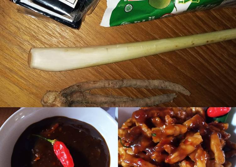 Proses Membuat Tempe orek saos petis Anti Gagal