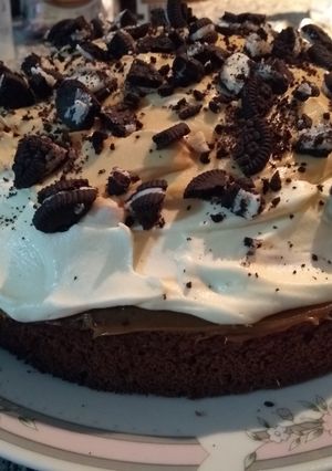 Una foto de Postre brownie