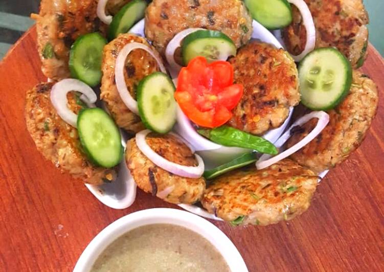 CHICKEN CHAPLI KABAB 😋