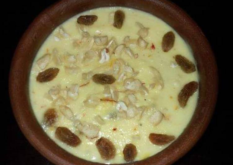 Recipe of Award-winning Kesaria phirni