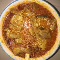 A picture of Mutton curry.