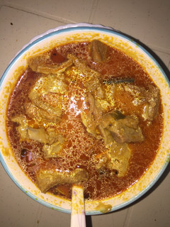 A picture of Mutton curry.