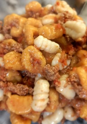 A picture of Pumpkin Gnocchi.