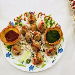 A picture of Cheese bread cutlet.