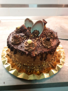 Una foto de Tarta de chocolate Kinder