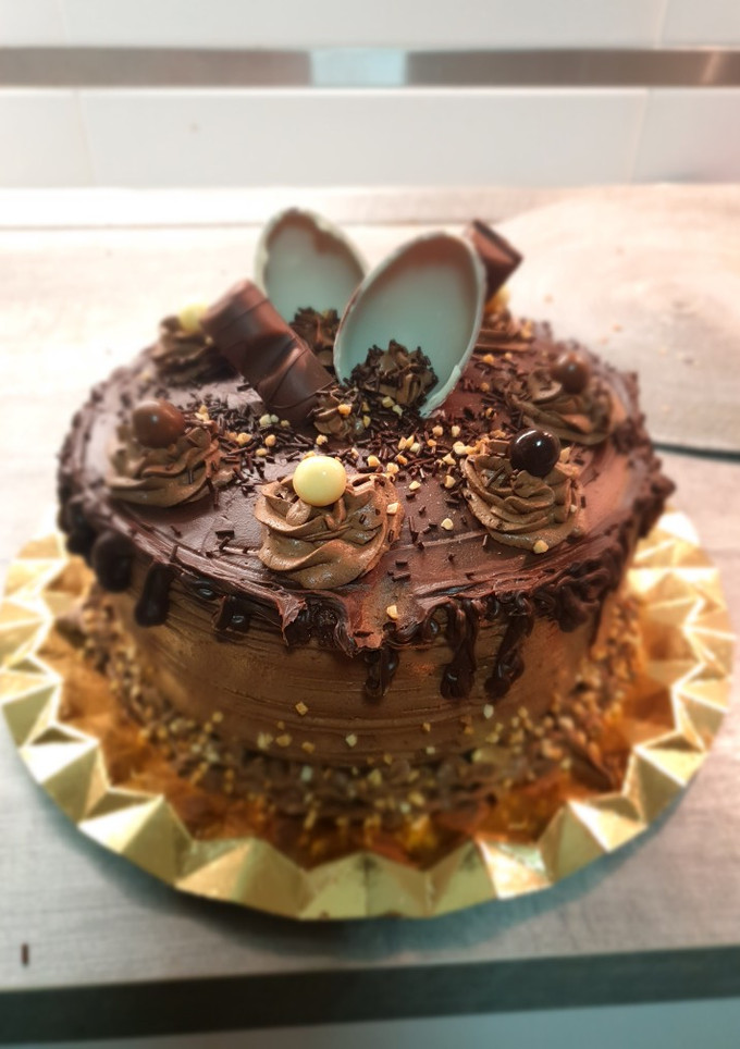 Una foto de Tarta de chocolate Kinder
