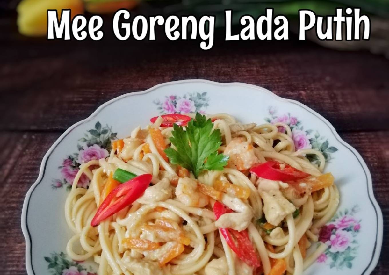 Mee Labu Goreng Lada Putih