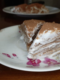 Foto resep Mille Crepes + Whipped Cream Homemade ANTI GAGAL
