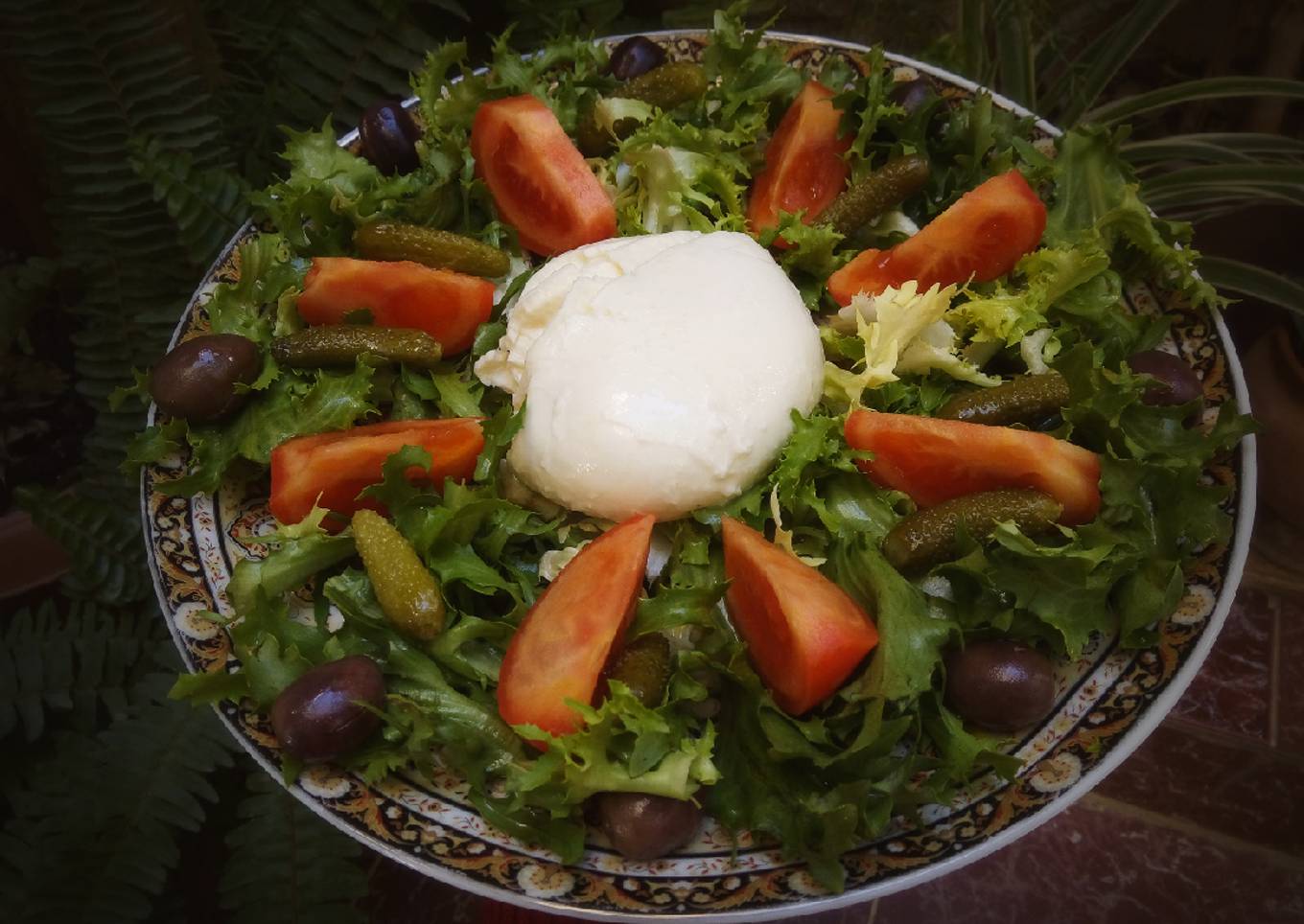 Simple Way to Make Perfect Salade mozzarella 🍴