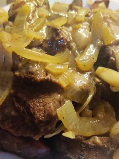 A picture of English Roast Beef.