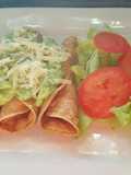 Flautas de pollo